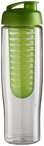 H2O Active® Tempo 700 ml Sportflasche mit Klappdeckel und Infusor, transparent, limone bedrucken, Art.-Nr. 21004103 H2O Active® Tempo 700 ml Sportflasche mit Klappdeckel und Infusor, transparent, limone bedrucken, Art.-Nr. 21004103