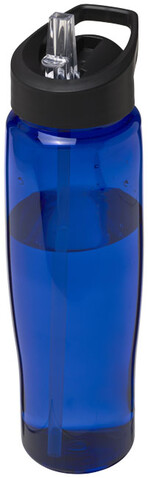 H2O Active® Tempo 700 ml Sportflasche mit Ausgussdeckel, blau, schwarz bedrucken, Art.-Nr. 21004403 H2O Active® Tempo 700 ml Sportflasche mit Ausgussdeckel, blau, schwarz bedrucken, Art.-Nr. 21004403