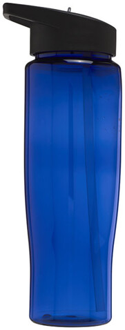 H2O Active® Tempo 700 ml Sportflasche mit Ausgussdeckel, blau, schwarz bedrucken, Art.-Nr. 21004403 H2O Active® Tempo 700 ml Sportflasche mit Ausgussdeckel, blau, schwarz bedrucken, Art.-Nr. 21004403