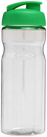 H2O Active® Base 650 ml Sportflasche mit Klappdeckel, transparent, grün bedrucken, Art.-Nr. 21004506 H2O Active® Base 650 ml Sportflasche mit Klappdeckel, transparent, grün bedrucken, Art.-Nr. 21004506