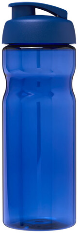 H2O Active® Base 650 ml Sportflasche mit Klappdeckel, blau bedrucken, Art.-Nr. 21004520