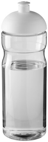 H2O Active® Base 650 ml Sportflasche mit Stülpdeckel, transparent, weiss bedrucken, Art.-Nr. 21004701 H2O Active® Base 650 ml Sportflasche mit Stülpdeckel, transparent, weiss bedrucken, Art.-Nr. 21004701