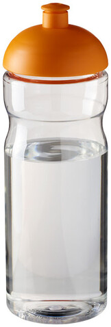 H2O Active® Base 650 ml Sportflasche mit Stülpdeckel, transparent, orange bedrucken, Art.-Nr. 21004707 H2O Active® Base 650 ml Sportflasche mit Stülpdeckel, transparent, orange bedrucken, Art.-Nr. 21004707