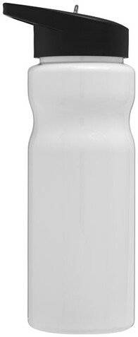 H2O Active® Base 650 ml Sportflasche mit Ausgussdeckel, weiss, schwarz bedrucken, Art.-Nr. 21004902 H2O Active® Base 650 ml Sportflasche mit Ausgussdeckel, weiss, schwarz bedrucken, Art.-Nr. 21004902