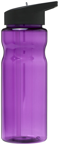 H2O Active® Base 650 ml Sportflasche mit Ausgussdeckel, lila, schwarz bedrucken, Art.-Nr. 21004906 H2O Active® Base 650 ml Sportflasche mit Ausgussdeckel, lila, schwarz bedrucken, Art.-Nr. 21004906