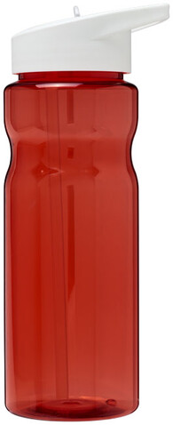 H2O Active® Base 650 ml Sportflasche mit Ausgussdeckel, rot, weiss bedrucken, Art.-Nr. 21004912 H2O Active® Base 650 ml Sportflasche mit Ausgussdeckel, rot, weiss bedrucken, Art.-Nr. 21004912