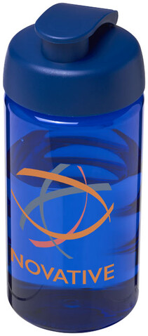 H2O Active® Bop 500 ml Sportflasche mit Klappdeckel, blau bedrucken, Art.-Nr. 21005016 H2O Active® Bop 500 ml Sportflasche mit Klappdeckel, blau bedrucken, Art.-Nr. 21005016