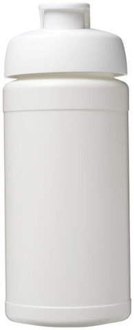Baseline® Plus 500 ml Sportflasche mit Klappdeckel, weiss bedrucken, Art.-Nr. 21006801
