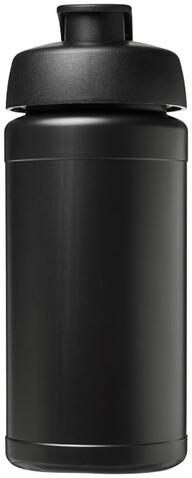 Baseline® Plus 500 ml Sportflasche mit Klappdeckel, schwarz bedrucken, Art.-Nr. 21006811 Baseline® Plus 500 ml Sportflasche mit Klappdeckel, schwarz bedrucken, Art.-Nr. 21006811