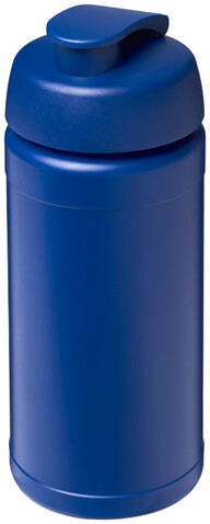 Baseline® Plus 500 ml Sportflasche mit Klappdeckel, blau bedrucken, Art.-Nr. 21006819 Baseline® Plus 500 ml Sportflasche mit Klappdeckel, blau bedrucken, Art.-Nr. 21006819