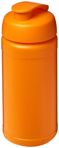 Baseline® Plus 500 ml Sportflasche mit Klappdeckel, orange bedrucken, Art.-Nr. 21006822 Baseline® Plus 500 ml Sportflasche mit Klappdeckel, orange bedrucken, Art.-Nr. 21006822