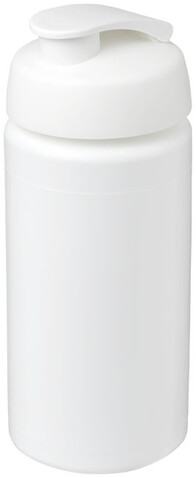 Baseline® Plus grip 500 ml Sportflasche mit Klappdeckel, weiss bedrucken, Art.-Nr. 21007201 Baseline® Plus grip 500 ml Sportflasche mit Klappdeckel, weiss bedrucken, Art.-Nr. 21007201