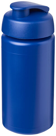 Baseline® Plus grip 500 ml Sportflasche mit Klappdeckel, blau bedrucken, Art.-Nr. 21007219 Baseline® Plus grip 500 ml Sportflasche mit Klappdeckel, blau bedrucken, Art.-Nr. 21007219