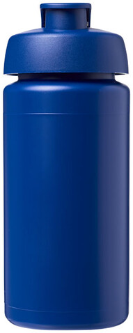Baseline® Plus grip 500 ml Sportflasche mit Klappdeckel, blau bedrucken, Art.-Nr. 21007219 Baseline® Plus grip 500 ml Sportflasche mit Klappdeckel, blau bedrucken, Art.-Nr. 21007219
