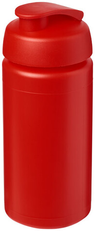 Baseline® Plus grip 500 ml Sportflasche mit Klappdeckel, rot bedrucken, Art.-Nr. 21007220 Baseline® Plus grip 500 ml Sportflasche mit Klappdeckel, rot bedrucken, Art.-Nr. 21007220