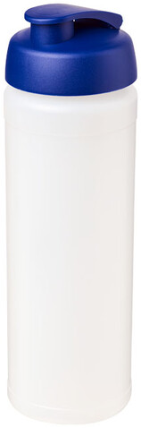 Baseline® Plus grip 750 ml Sportflasche mit Klappdeckel, transparent, blau bedrucken, Art.-Nr. 21007417 Baseline® Plus grip 750 ml Sportflasche mit Klappdeckel, transparent, blau bedrucken, Art.-Nr. 21007417