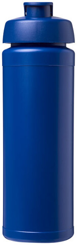 Baseline® Plus grip 750 ml Sportflasche mit Klappdeckel, blau bedrucken, Art.-Nr. 21007419 Baseline® Plus grip 750 ml Sportflasche mit Klappdeckel, blau bedrucken, Art.-Nr. 21007419