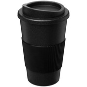 Americano® Midnight 350 ml Isolierbecher mit Schutzring bedrucken, Art.-Nr. 210082 Americano® Midnight 350 ml Isolierbecher mit Schutzring bedrucken, Art.-Nr. 210082