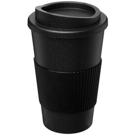 Americano® Midnight 350 ml Isolierbecher mit Schutzring, glitzer schwarz bedrucken, Art.-Nr. 21008200 Americano® Midnight 350 ml Isolierbecher mit Schutzring, glitzer schwarz bedrucken, Art.-Nr. 21008200