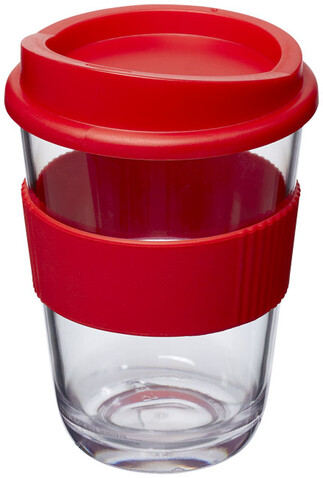 Americano® Cortado 300 ml Becher mit Griff, rot bedrucken, Art.-Nr. 21009003 Americano® Cortado 300 ml Becher mit Griff, rot bedrucken, Art.-Nr. 21009003