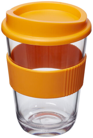 Americano® Cortado 300 ml Becher mit Griff, orange bedrucken, Art.-Nr. 21009008