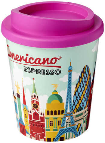 Brite-Americano® Espresso 250 ml Isolierbecher, magenta bedrucken, Art.-Nr. 21009109 Brite-Americano® Espresso 250 ml Isolierbecher, magenta bedrucken, Art.-Nr. 21009109