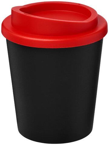 Americano® Espresso 250 ml Isolierbecher, schwarz, rot bedrucken, Art.-Nr. 21009203