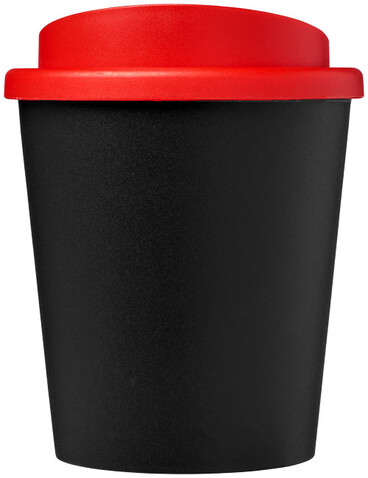 Americano® Espresso 250 ml Isolierbecher, schwarz, rot bedrucken, Art.-Nr. 21009203