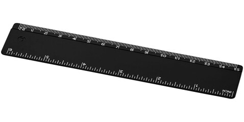 Renzo 15 cm Kunststofflineal, schwarz bedrucken, Art.-Nr. 21053601 Renzo 15 cm Kunststofflineal, schwarz bedrucken, Art.-Nr. 21053601