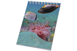 Desk-Mate® A7 Notizbuch mit Spiralbindung bedrucken, Art.-Nr. 21253
