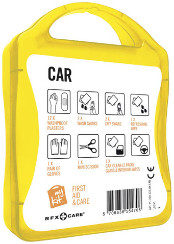 MyKit Auto, gelb bedrucken, Art.-Nr. 1Z250506