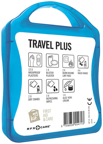 MyKit Reise Plus, blau bedrucken, Art.-Nr. 1Z250802