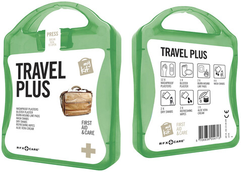 MyKit Reise Plus, grün bedrucken, Art.-Nr. 1Z250803