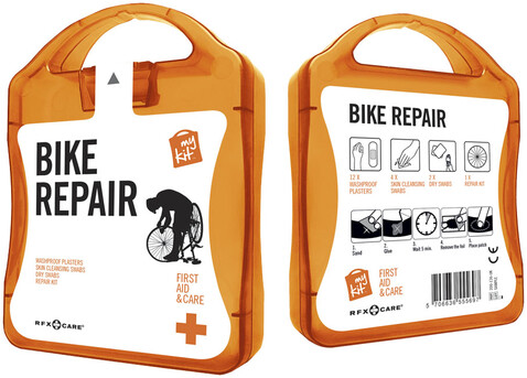 MyKit Fahrrad Reparatur, orange bedrucken, Art.-Nr. 1Z252608