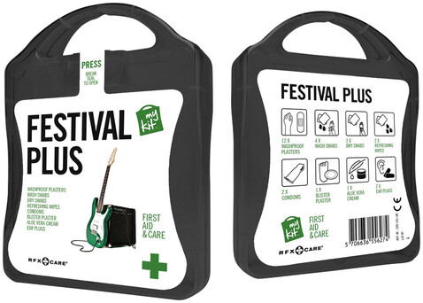 MyKit Festival Plus, schwarz bedrucken, Art.-Nr. 1Z252707