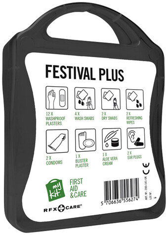 MyKit Festival Plus, schwarz bedrucken, Art.-Nr. 1Z252707