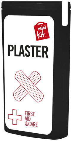 MiniKit Pflaster, schwarz bedrucken, Art.-Nr. 1Z256107