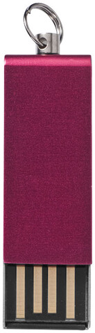 Mini Rotate USB-Stick, rot, 16GB bedrucken, Art.-Nr. 1Z39274K