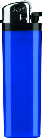 GO Einweg Feuerzeug – blau bedrucken, Art.-Nr. 68105