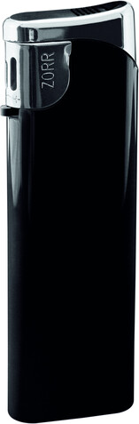 ZORR Slider Piezo Feuerzeug – schwarz bedrucken, Art.-Nr. 68162