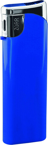 ZORR Slider Piezo Feuerzeug – blau bedrucken, Art.-Nr. 68165 ZORR Slider Piezo Feuerzeug – blau bedrucken, Art.-Nr. 68165