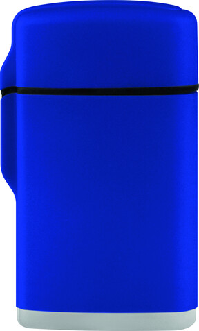 ZORR Rubber Jet-Flame Feuerzeug – blau bedrucken, Art.-Nr. 71055D