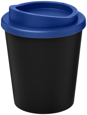 Americano® Espresso 250 ml Isolierbecher, schwarz, blau bedrucken, Art.-Nr. 21009202 Americano® Espresso 250 ml Isolierbecher, schwarz, blau bedrucken, Art.-Nr. 21009202