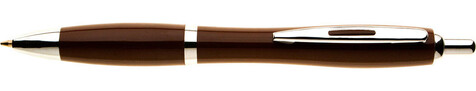 Kugelschreiber AP1001b – braun bedrucken, Art.-Nr. AP1001b_braun