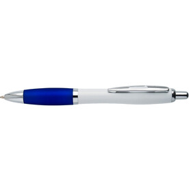 Kugelschreiber AP1001w – blau bedrucken, Art.-Nr. AP1001w_blau