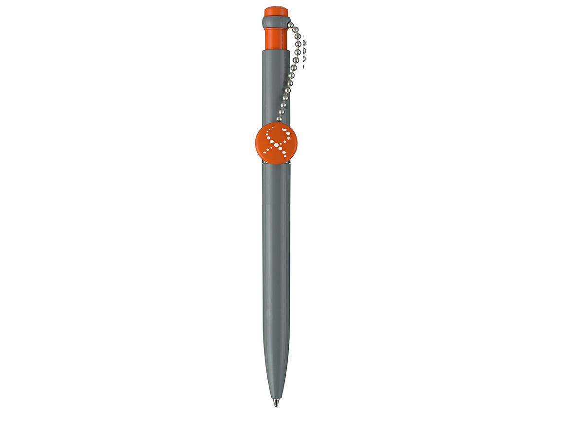 Kugelschreiber PIN PEN–stein-grau bedrucken, Art.-Nr. 00060_1400