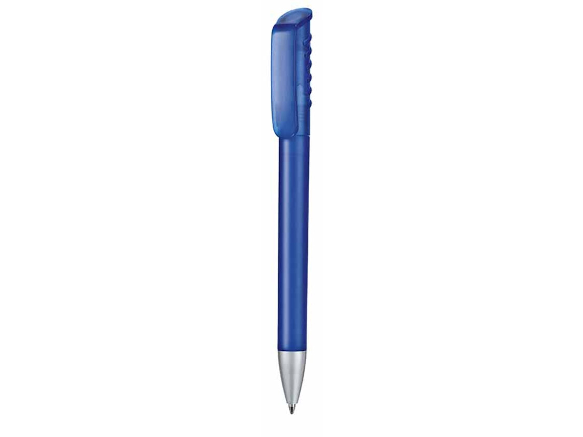 Kugelschreiber TOP SPIN FROZEN–royal-blau TR/FR bedrucken, Art.-Nr. 00083_4303