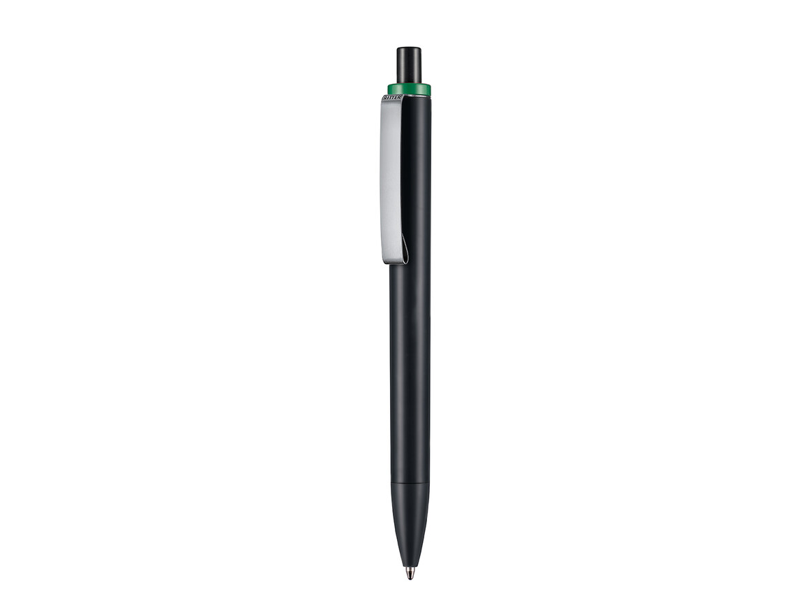 Kugelschreiber EXOS SOFT P–schwarz bedrucken, Art.-Nr. 07611_1500