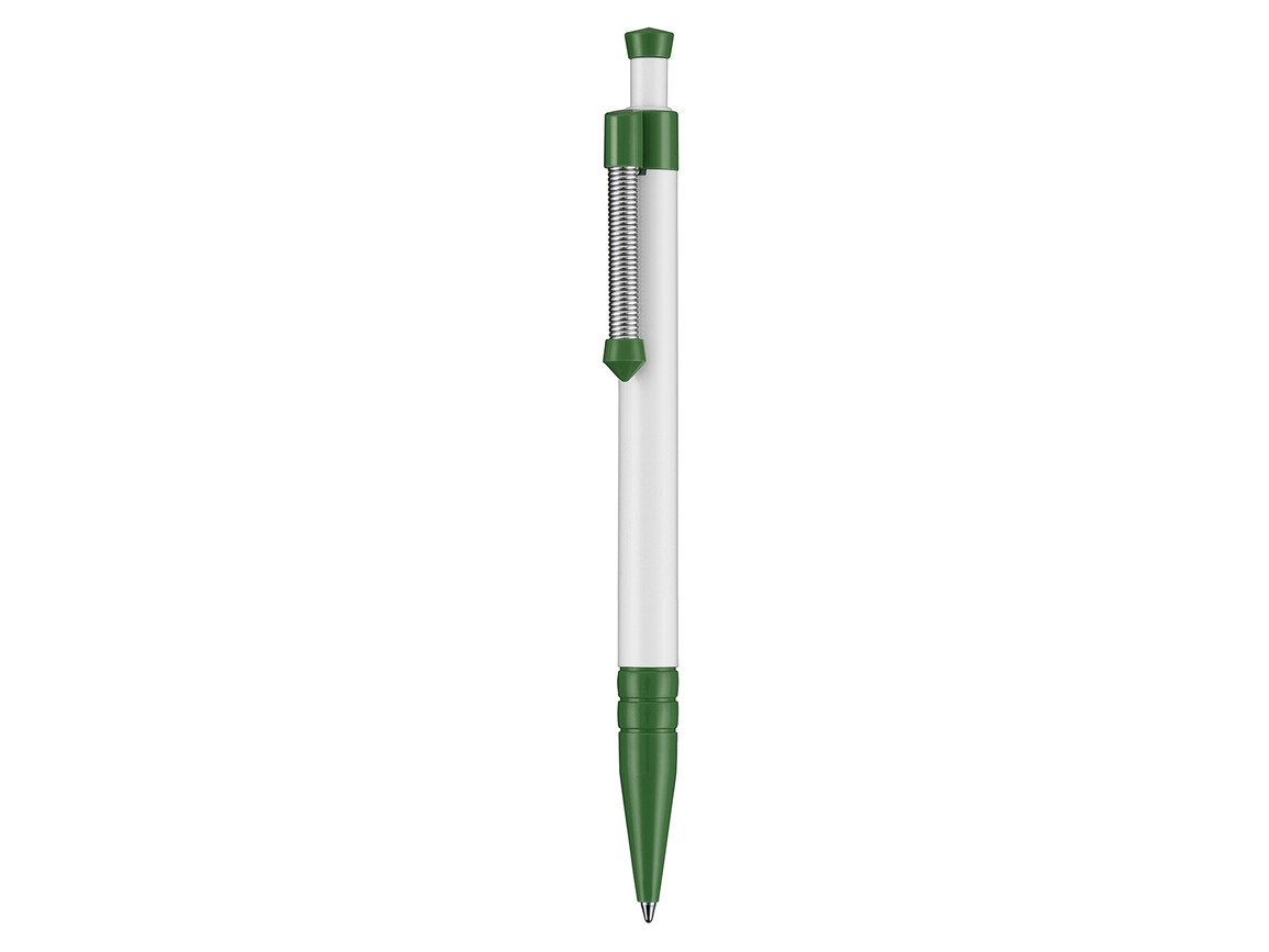 Kugelschreiber SPRING–weiss/minze-grün bedrucken, Art.-Nr. 08032_0101_1001
