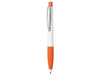Kugelschreiber CLUB–weiss/orange bedrucken, Art.-Nr. 08800_0101_0501
